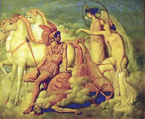 Venus herida por Diómedes
