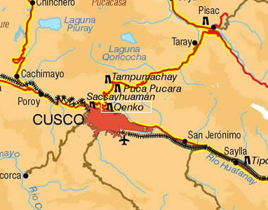 Q'enqo, cerca del Cusco