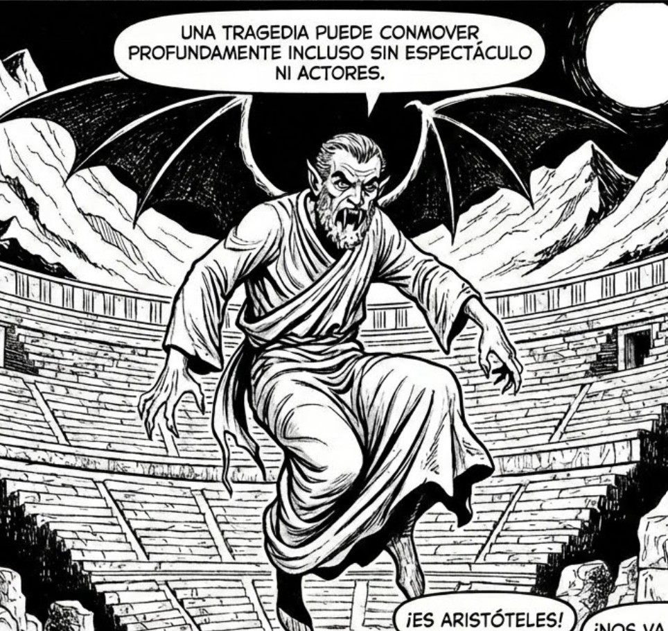 Aristóteles, ¿el vampiro del teatro?